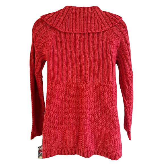 Style & Co Button Up Cable Knit Cardigan Sweater - Picture 5 of 6